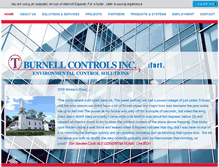Tablet Screenshot of burnellcontrols.com